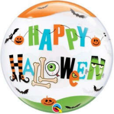 Qualatex Halloween Ikonok Héliumos Buborék Lufi, 56 cm party kellék