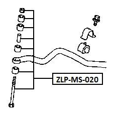 Quaro stabilizátor rúd gömbfej elsőtengely,kétoldali autóalkatrész
