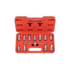 QUATROS Olajleeresztő csavar kulcskészlet 12 részes 3/8'' autójavító eszköz