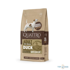 QUATTRO HYPOALLERGENIC Small Breed Adult Duck 1,5KG kutyaeledel