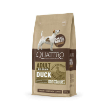 Quattro QUATTRO Hypoallergenic SMALL BREED ADULT DUCK kutyatáp 1,5kg kutyaeledel