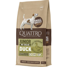  Quattro Small Junior No Grain Duck 7kg kutyaeledel