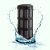 Quazar Loudbox Bluetooth hangszóró beépített 5000mAh Power Bank-kel - Fekete