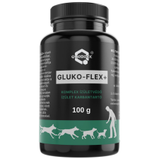 Quebeck GLUKO-FLEX+ komplex ízületvédő, ízület karbantartó, 100 g vitamin, táplálékkiegészítő kutyáknak