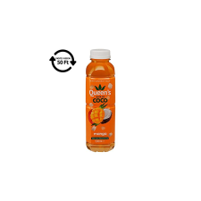 Queen Üdítőital szénsavmentes QUEEN Nata de Coco Mangó 0,5L DRS üdítő, ásványviz, gyümölcslé