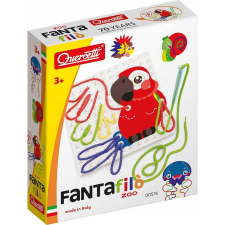 Quercetti : FantaFilo - Állatkert fűzőcske kreatív játék (040-0576) kreatív és készségfejlesztő