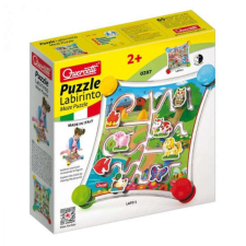 Quercetti Labirintus játék 2 lánnyal Puzzle Labirinto, Quercetti puzzle, kirakós