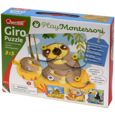 Quercetti : Montessori Giro Puzzle kreatív játék puzzle, kirakós