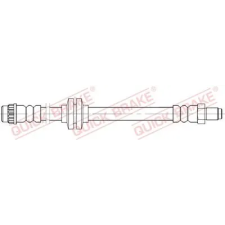 Quick Brake fékcső 32.133 autóalkatrész