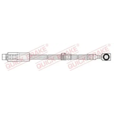 Quick Brake fékcső 58.967 autóalkatrész