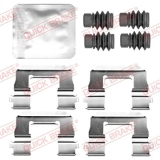 Quick Brake tartozékkészlet, tárcsafékbetét QUICK BRAKE 109-0157 autóalkatrész