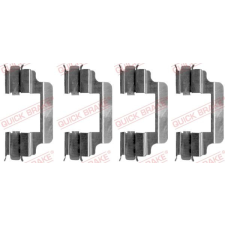 Quick Brake tartozékkészlet, tárcsafékbetét QUICK BRAKE 109-1231 autóalkatrész