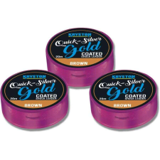 Quicksilver Kryston Quicksilver Gold Shock Leader Brown 20m 25lb előkezsinór horgászzsinór