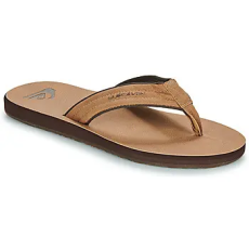 Quiksilver Lábujjközös papucsok CARVER NUBUCK Barna 43