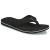 Quiksilver Lábujjközös papucsok MOLOKAI LAYBACK TEXTURED Fekete 44