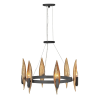 Quintiesse modern csillár willow fekete arany elsqn-willow6-cbk