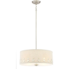 QUOIZEL modern függeszték park avenue polírozott nikkel elsqzs-lws3233a1