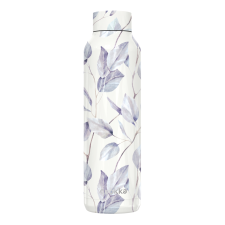 QUOKKA Hőtartó fémkulacs SOLID - Gray Bouquet 630ml - Quokka jóga felszerelés