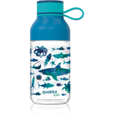 QUOKKA Ice Kids kulacs akasztóval Sea Animals 430 ml itatópohár