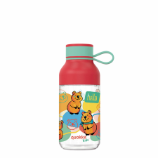 Quokka Ice Kids pánttal - Tritán üveg 430 ml Happy Quokka (40155) kulacs, kulacstartó