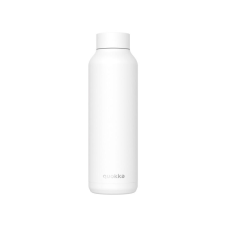 Quokka Solid, Rozsdamentes acél palack / termosz Fehér, 850ml, 40216 kulacs, kulacstartó