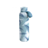  Quokka Solid, Rozsdamentes acél palack / termosz hurokkal Blue Wind, 630ml, 40172