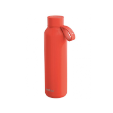 Quokka Solid, Rozsdamentes acél palack / termosz hurokkal Narancs, 630ml, 40177 termosz