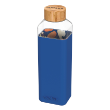 QUOKKA Üvegkulacs szilikonborítással Storm - Abstract garden 700 ml - Quokka jóga felszerelés