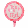  " It's a girl" feliratú fólia lufi- 45cm