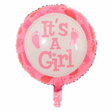 " It's a girl" feliratú fólia lufi- 45cm party kellék
