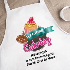  &quot;Legjobb cukrász&quot; - egyedi kötény lakástextília