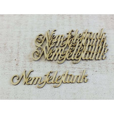 "Nem felejtünk" felirat 5db/csomag dekorációs kellék