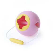 Quut – Mini Ballo homokozó és strandolós vödör Rózsaszín+Sárga homokozójáték