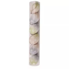 Qx Dekortojás szett színátmenetes mintával, 6 cm - 6 db-os party kellék