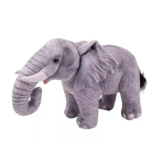 Qx Elefánt plüssfigura - 40 cm, álló plüssfigura