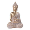 QX-IMPEX KFT IRIS dekor műgyanta buddha ülő arany 18x30cm (QX_IMPEX_KFT_46800)