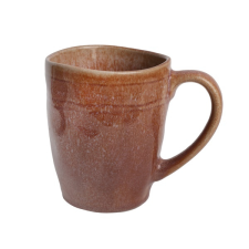 QX-IMPEX KFT Iris kerámia bögre barna 380ml bögrék, csészék