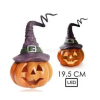 QX-IMPEX KFT IRIS polirezin halloween tök leddel 19,5cm (QX_IMPEX_KFT_046035)