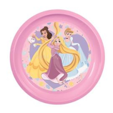 QX-IMPEX KFT IRIS PRINCESS Disney műanyag lapostányér (QX_IMPEX_KFT_674132) tányér és evőeszköz