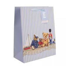 Qx Macik diótörő figurával ajándéktasak - 26 x 32 cm ajándéktasak