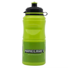 Qx Minecraft: Műanyag kulacs - 380 ml kulacs, kulacstartó