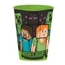 Qx Minecraft: Műanyag pohár - 260 ml babaétkészlet