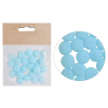 Qx Zsenília pompon 1,5cm 24db/csomag világoskék