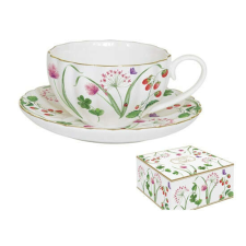 R2S.1282ENPL Porcelán teáscsésze+alj 200ml dobozban, En Plein Air bögrék, csészék