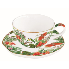  R2S.1588EXCA Porcelán eszpresszócsésze+alj 120ml, Exotica bögrék, csészék