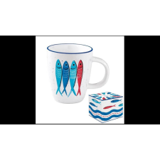 R2S .2203SARB Porcelánbögre 350ml dobozban,Sardine's Party bögrék, csészék