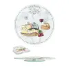  R2S.441LESF Forgó üvegtál 32cm, Les Fromages