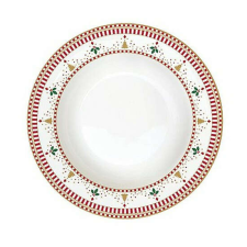  R2S.943NUTC Porcelán mélytányér 21,5cm, Nutcracker tányér és evőeszköz