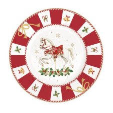  R2S.944CTAL Porcelán desszerttányér 19cm, Christmas Tale konyhai eszköz