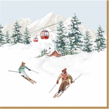 R2S R2S.414CHAL Papírszalvéta 33x33cm, Chalet, 20db-os konyhai eszköz